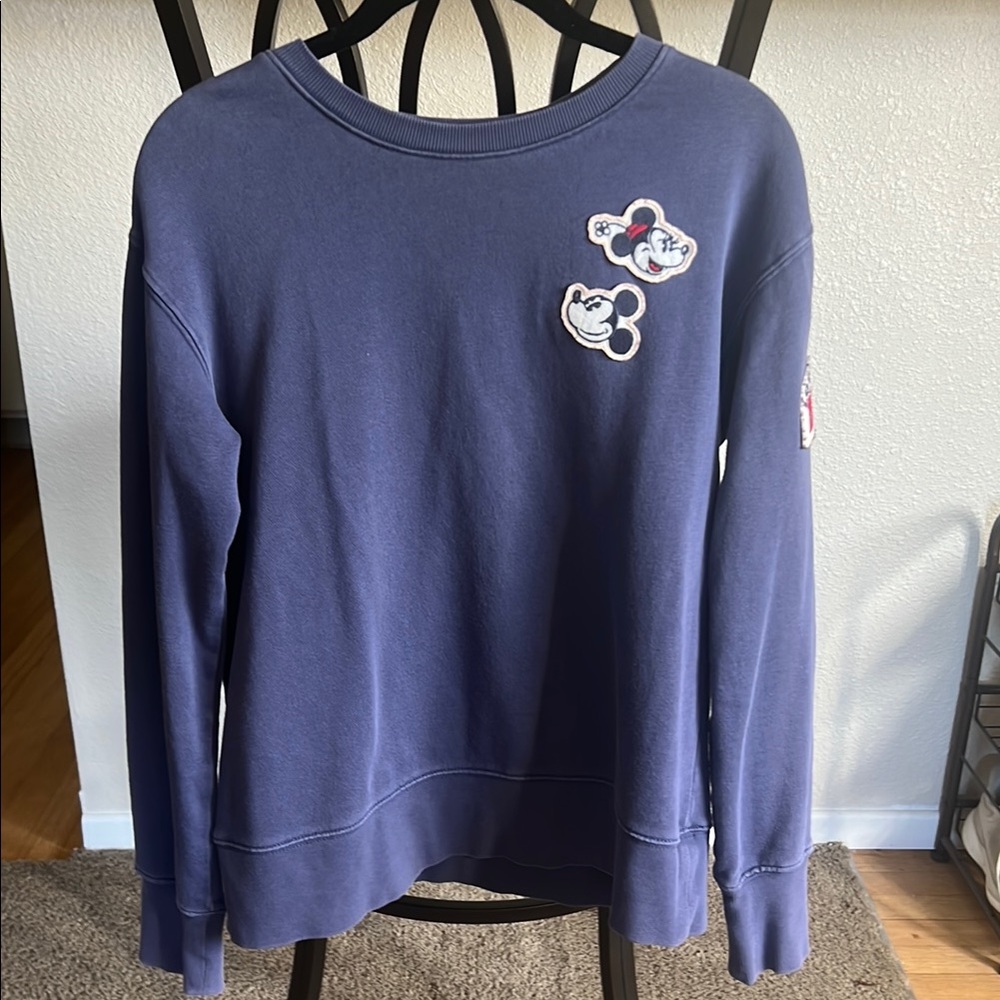 Lightweight Mickey and Minnie sweatshirt